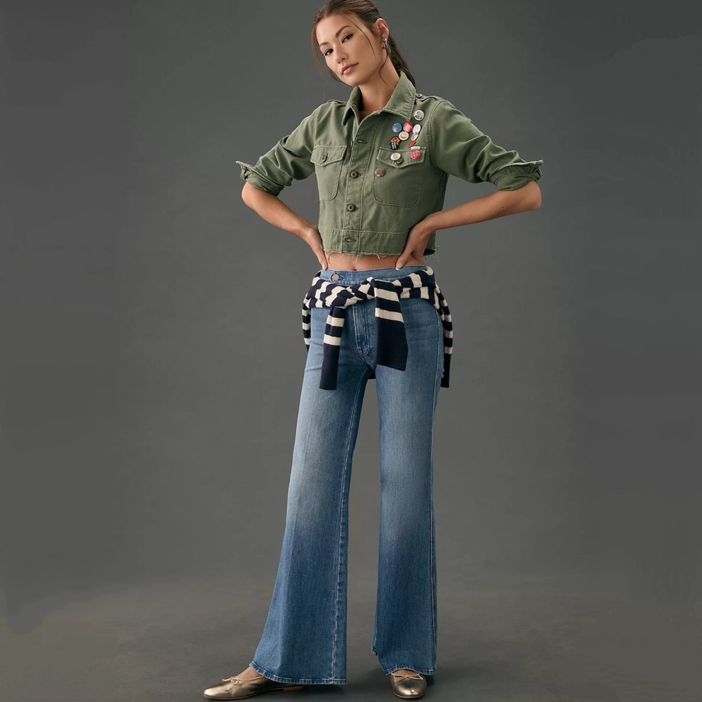NWT MOTHER The Tab Roller Skimp Jeans From Out Of Town 27 - Picture 7 of 8